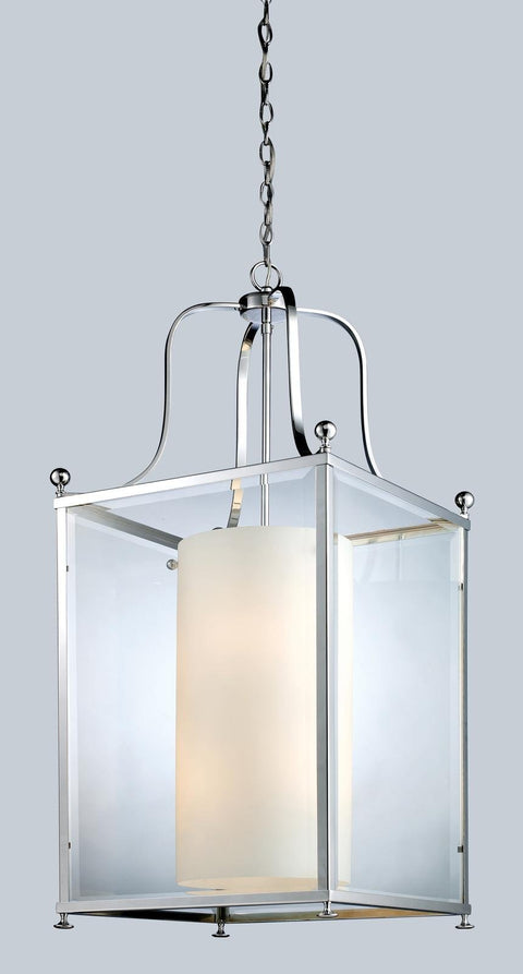 Oakestry Fairview 8 Light Pendant Chrome Modern Ceiling Lighting Fixture Adjustable Hanging Chandelier for Dining Room Kitchen Island Living Room Contemporary Indoor Illumination