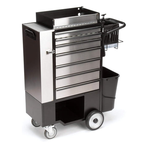 Oakestry General Maintenance And PM Engineering Cart No Hand Tools But Includes Drill Utility Cart Heavy Duty Rolling Storage Organizer Industrial Commercial Workshop Warehouse Service Equipment Porta