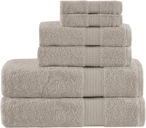 100 Cotton 6 Piece Towel Set