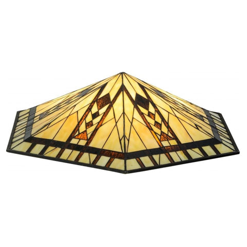 Oakestry Tiffany 65087 Sonoma Lamp Shade 27 Width Tiffany Style Lighting Fixture Stained Glass Decorative Indoor Lamp Vintage Classic Home Lighting Living Room Bedroom Office