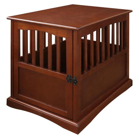 Pet Crate End Table - Walnut - 600-43