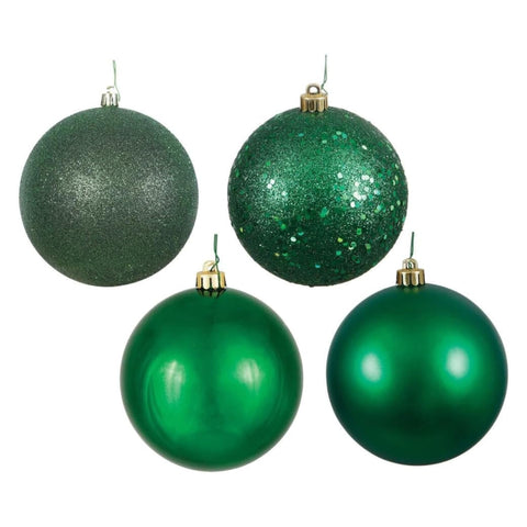 12 In. Plum 4 Finish Ball Asst Drilled 4/Bg