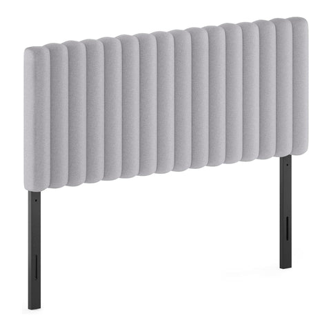 Oakestry Roanne Upholstered Tufted Headboard Full Size Bedroom Furniture Modern Panel Bed Backrest Elegant Home Decor (Glacier)