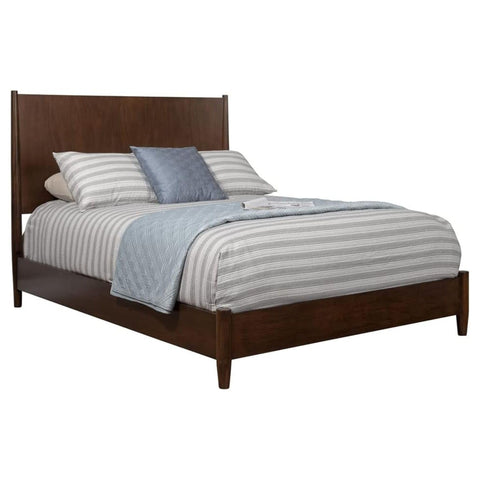 Flynn Queen Panel Bed  Walnut