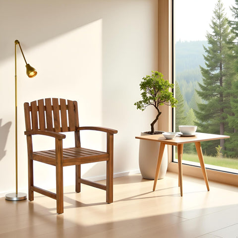 Teak Bistro Table