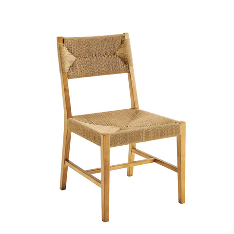 Oakestry Bodie Solid Wood Dining Chair Minimalist Modern Design Ergonomic Support Hardwood Frame Elegant Dining Room Seating Accent Chair for Kitchen and Living Space