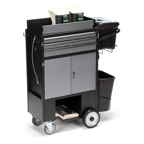 Oakestry Painters Cart With 5 Gallon Bucket Storage Includes Painters Tool Set Utility Cart Heavy Duty Rolling Storage Organizer Industrial Commercial Workshop Warehouse Service Equipment Portable Dur