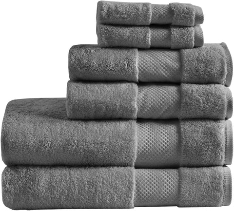 100 Cotton 6 Piece Bath Towel Set