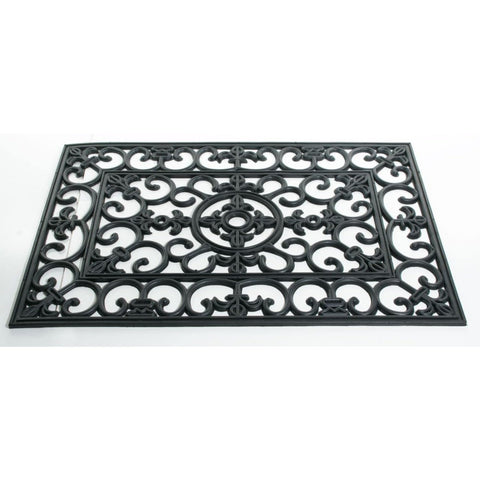 Oakestry Rubber Doormat Napoleon Design 24 x 36 Inch Non Slip Outdoor Indoor Entry Mat Heavy Duty Drainage Floor Rug Front Door Porch Patio Durable Weather Resistant Decorative Welcome Mat