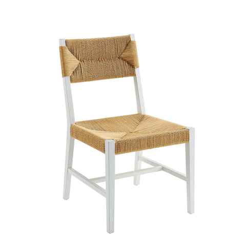 Oakestry Bodie Solid Wood Dining Chair Contemporary Minimalist Design Ergonomic Back Support Durable Hardwood Frame Elegant Accent Seating for Dining Room Kitchen Living Space