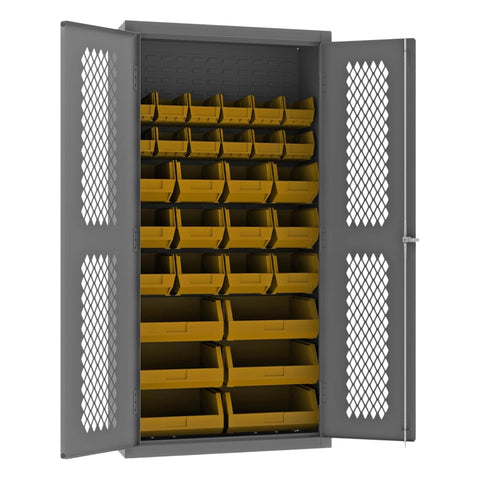 Oakestry Heavy Duty Steel Storage Cabinet Adjustable Shelves Garage Organizer Industrial Metal Lockable Commercial Warehouse Furniture