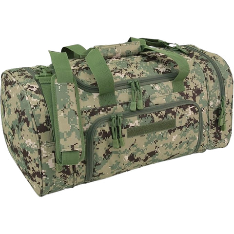 Oakestry Mini Monster Deployment Bag, NWU Type III – 111L Rolling Tactical Gear Bag with Divider, Zip-Off Pouch & Wheels
