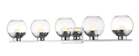 Oakestry Osono Chrome 5 Light Vanity Premium Quality Durable Lightweight Multipurpose Modern Design Everyday use