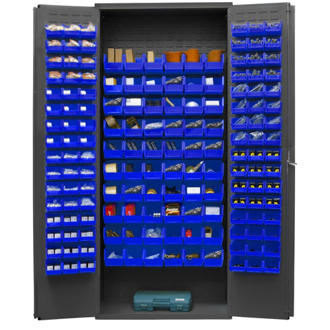 Oakestry Heavy Duty Steel Storage Cabinet Adjustable Shelves Garage Organizer Industrial Metal Lockable Commercial Warehouse Furniture