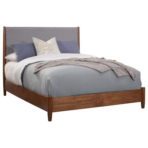 Flynn Queen Panel Bed  Acorn/Grey