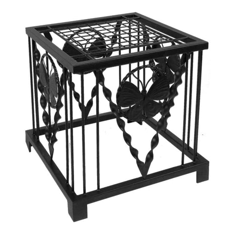 Oakestry Julia Plant Stand Metal Holder for Indoor Outdoor Pots Planters Balcony Patio Floor Display Decorative Stable Modern Home Garden Decor Stylish Vertical Accent Use Everyday Living Utility