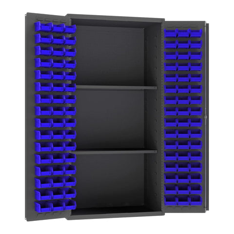 Oakestry Heavy Duty Steel Storage Cabinet Adjustable Shelves Garage Organizer Industrial Metal Lockable Commercial Warehouse Furniture