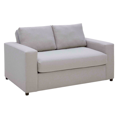 Oakestry Luxury Inspired Avendale Linen Blend Loveseat Comfortable Indoor Loveseat for Living Room Apartment Lounge Reception Area Premium Everyday Styling