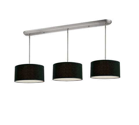 Oakestry 9 Light Linear Chandelier Modern Pendant Chandelier Lighting Fixture Polished Finish Elegant Ceiling Light for Kitchen Island Dining Room Adjustable Hanging Lamp
