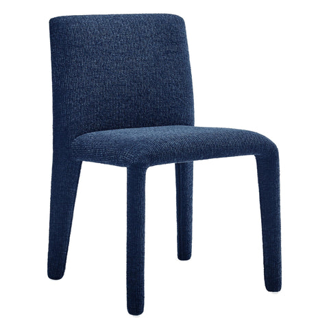 Oakestry Rhodes Upholstered Fabric Dining Chair Contemporary Style Cushioned Seat Ergonomic Comfort Backrest Stylish Accent Seating for Modern Home Interior Décor