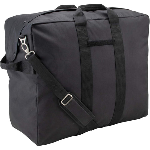 Oakestry Kit Bag Backpack, 600D Water-Resistant Polyester, Hideaway Straps, Reinforced Handles, Black