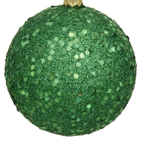 12 In. Turquois 4 Fin Ball Ast Drilled 4/Bg