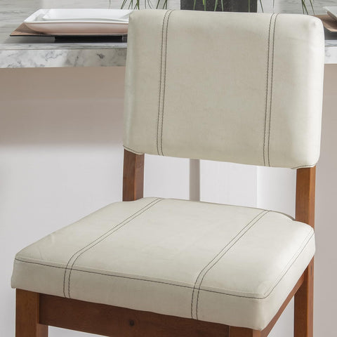 Oakestry Milano Bar Stool Off-White