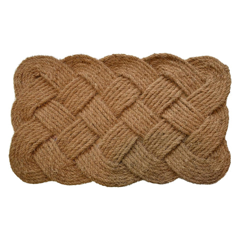 Oakestry Natural Rope Door Mat 30 x 48 Inch Jute Rug Handwoven Braided Floor Mat Eco Friendly Entryway Carpet Durable Non Slip Indoor Living Room Bedroom Farmhouse Rustic Home Decor