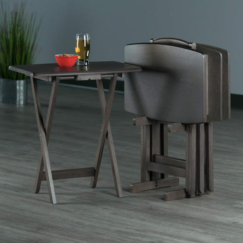 Oakestry Dorian 5pc Oversized Snack Table Set