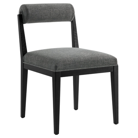 Oakestry Kai Fabric Dining Chair Modern Upholstered Accent Seating Contemporary Padded Side Chair for Dining Room Kitchen Living Room Apartment Indoor Furniture