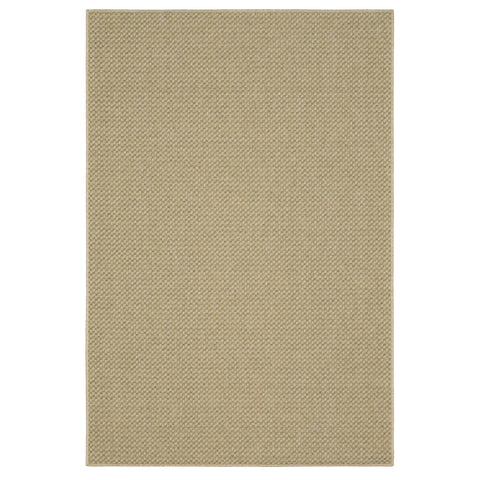 Oakestry Solid Area Rug Sand, Neutral Indoor Carpet for Living Room Bedroom, Stain Resistant, Easy Care Durable Design