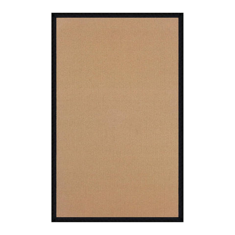 Oakestry Athena Brown & Black Area Rug 9'10" x 13' Modern Contemporary Pattern Soft Durable Weave Large Living Room, Bedroom & Office Home Décor Carpet Black