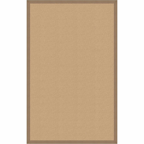 Oakestry Hand-Tufted Trio Collection Floral Polyester Area Rug, Soft Indoor Decorative Rug for Living Room, Bedroom & Home Décor (Beige & Brown)