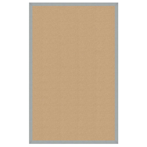 Oakestry Athena 9'10" x 13' Wool Area Rug – Hand-Bound, Natural Grass–Inspired Texture with Durable Tufted Construction, Neutral Base Accent for Layered Décor Living Spaces (Brown & Ice Blue)