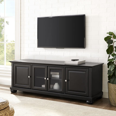 Oakestry Alexandria 60-inch Low-Profile TV Stand, Black