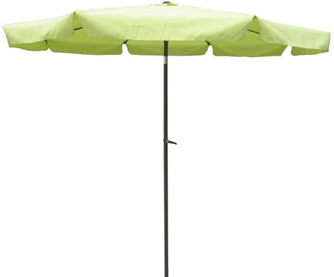 Oakestry Furniture Piece Outdoor 10 Foot Aluminum Umbrella with Flaps