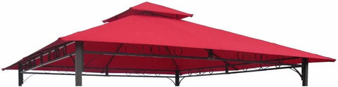 Oakestry St. Kitts Replacement Canopy for 10-foot Vented Canopy Gazebo - Ruby Red