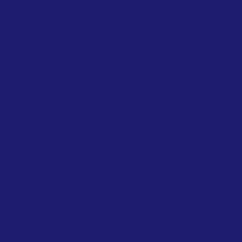 Oakestry Renewal 6&#34; Twill Futon Mattress, Full, Royal Blue