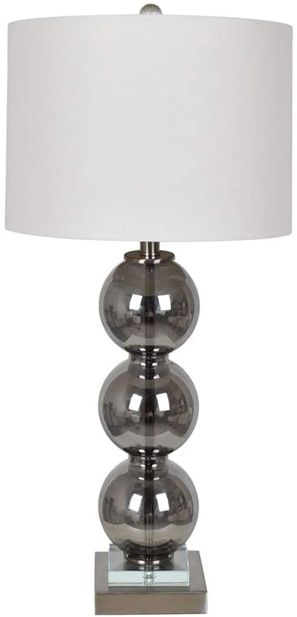 Oakestry ABS1519SMSNG 28.5&#34; Table LAMP, 1 PC UPS PK, 3.61&#39; Element Lighting, Grey