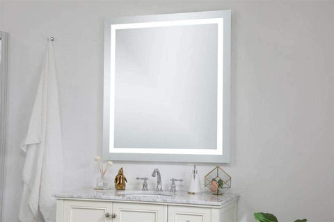 Elegant Decor Hardwired LED Mirror W36 x H40 Dimmable 5000K