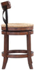 Oakestry Myrtle Counter Height Stool, 24-Inch, Mahogany