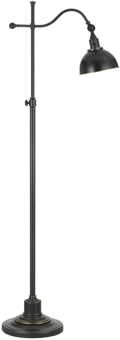 Oakestry 60W FL Lamp W/Adjust able Pole, Oil-Rubbed Bronze, BO-2588FL-ORB
