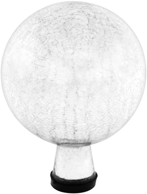 Oakestry G6-S-C, Silver 6-Inch Crackle Gazing Globe Ball, 6