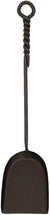 Oakestry Rope Handle Single, Mini Brush Fireplace Tool, Mini 18-in, Black