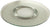 Oakestry Round Spinning Tray, 24-Inch, Clear, 23.5 x 23.5 x 0.98 (LAZY-SUSAN-24)
