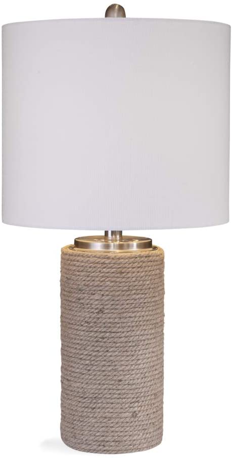 Oakestry Bricolage Lakeland Table Lamp, Natural Rope