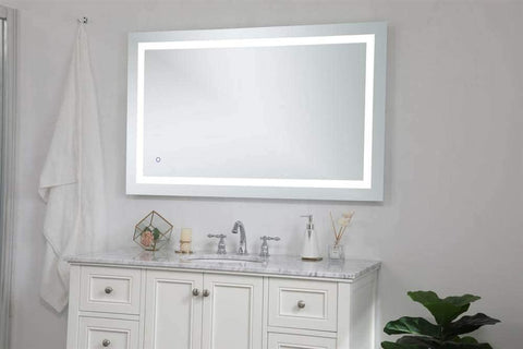 Elegant Decor Hardwired LED Mirror W32 x H48 Dimmable 5000K