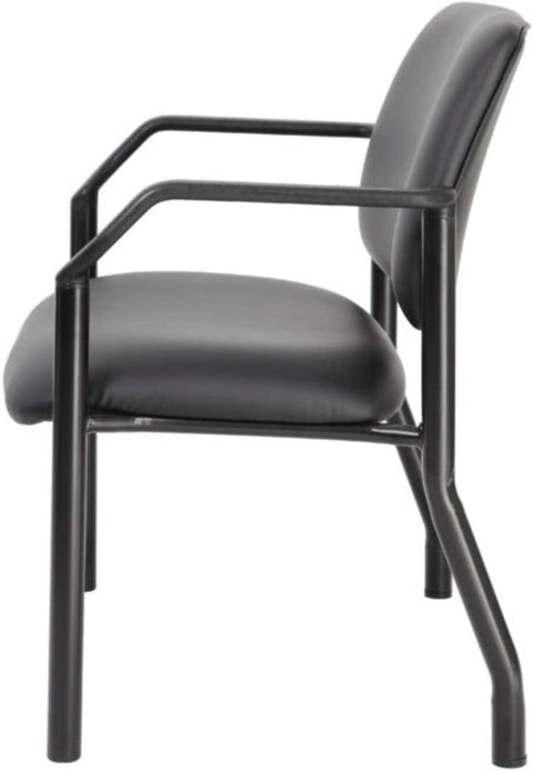 Boss Vinyl Chair in Black Finish B9591AM-BK-500