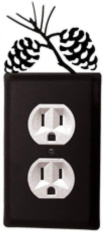 Oakestry EO-89 Pinecone Single Outlet Electric Cover