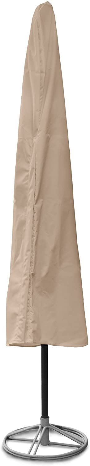 Oakestry 44150 7-Feet to 9-Feet Umbrella Cover, 76-Inch Height by 48-Inch Circumference, Toast